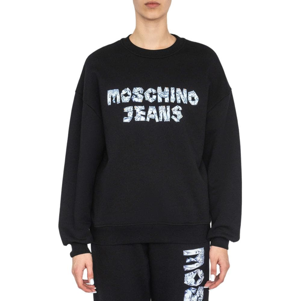 Худи MOSCHINO Черные Женские Толстовка - изображение 1