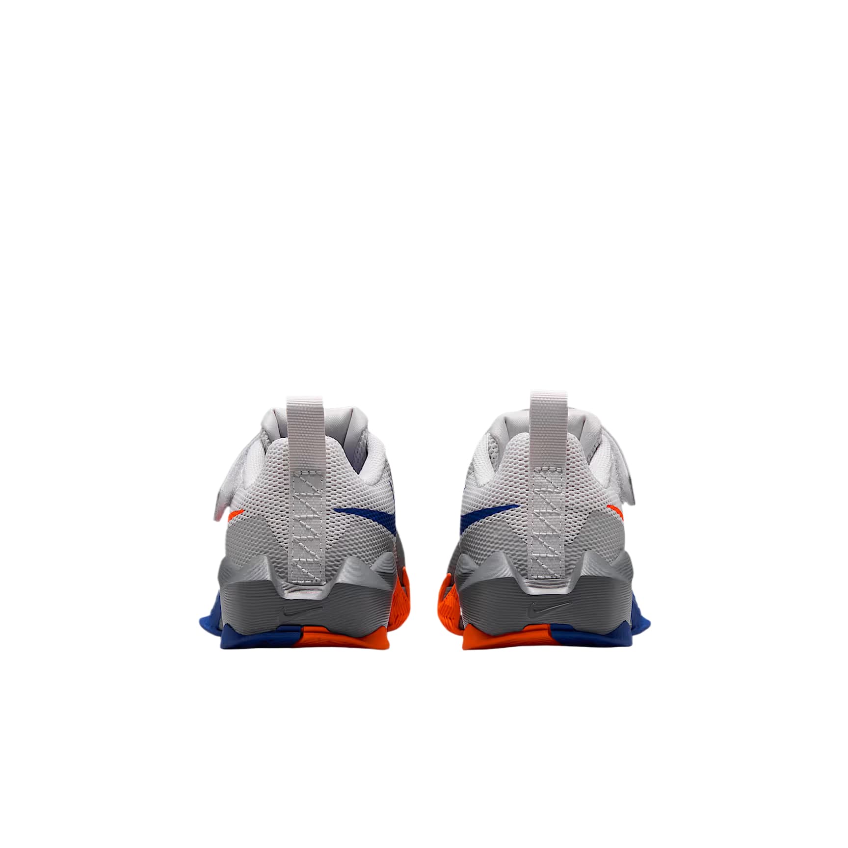 Кроссовки для баскетбола Nike S.T.Dynamite Детские баскетбольные кроссовки Low Топ Best Серый Светлый Дымчатый Серый Дымчатый Серый Безопасность Оранжевый Kids - изображение 4