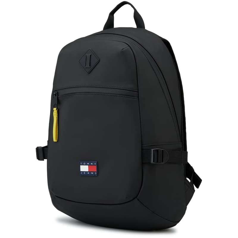 Рюкзак Tommy Hilfiger Рюкзак из искусственной кожи мужской черный - изображение 2