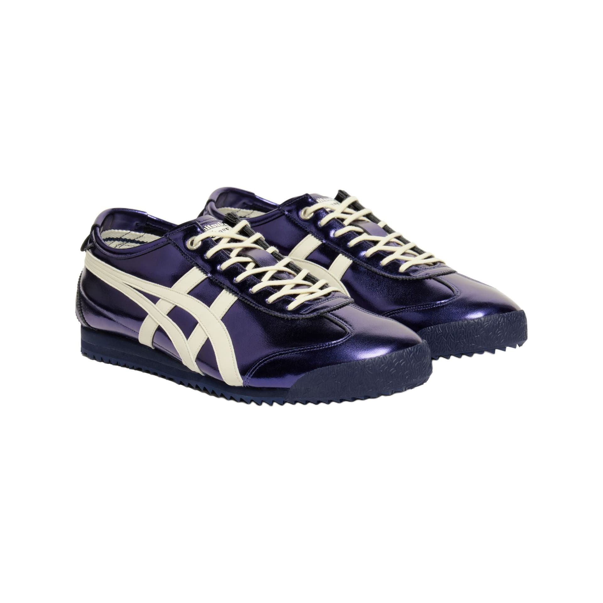 Кроссовки Onitsuka Tiger MEXICO 66 SD Коровья кожа Низкий топ Повседневная обувь Унисекс Синий Фиолетовый - изображение 3