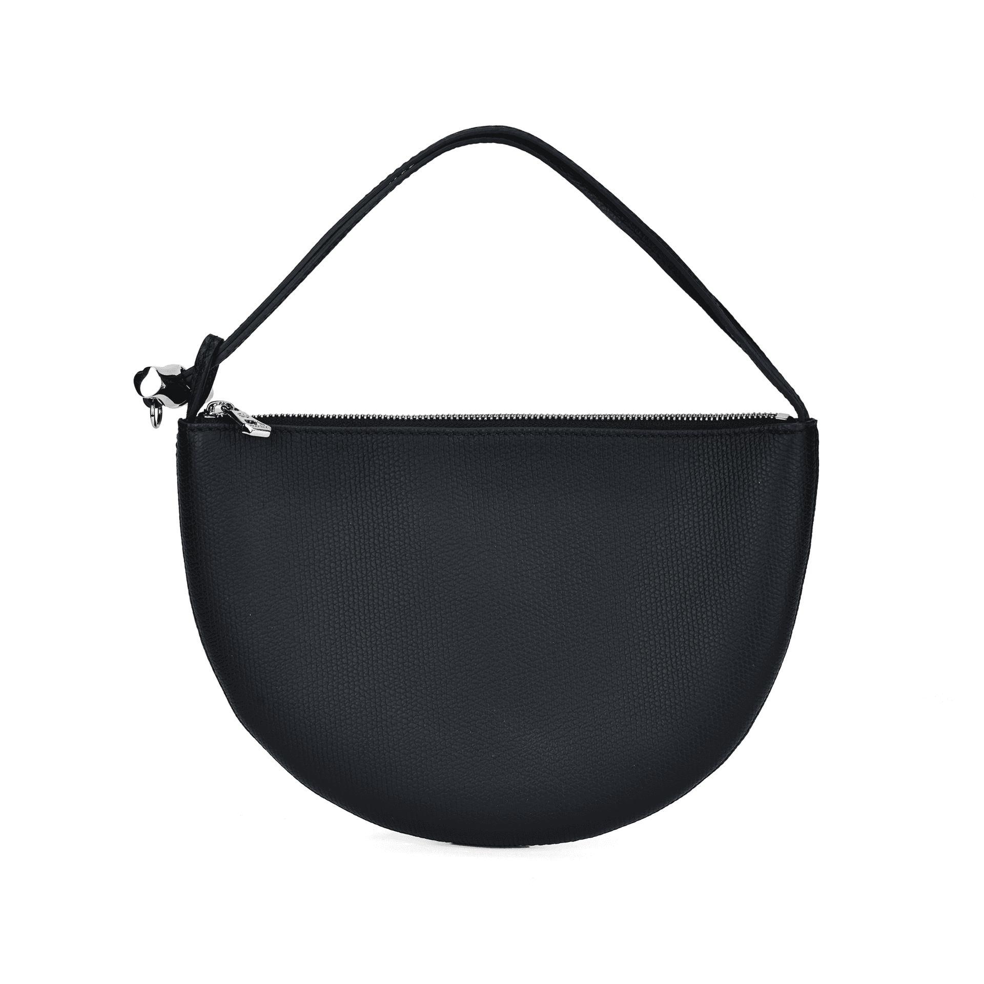 Мини-сумка LONGCHAMP Le Roseau Коровья кожа Сумка Женская Черная - изображение 1