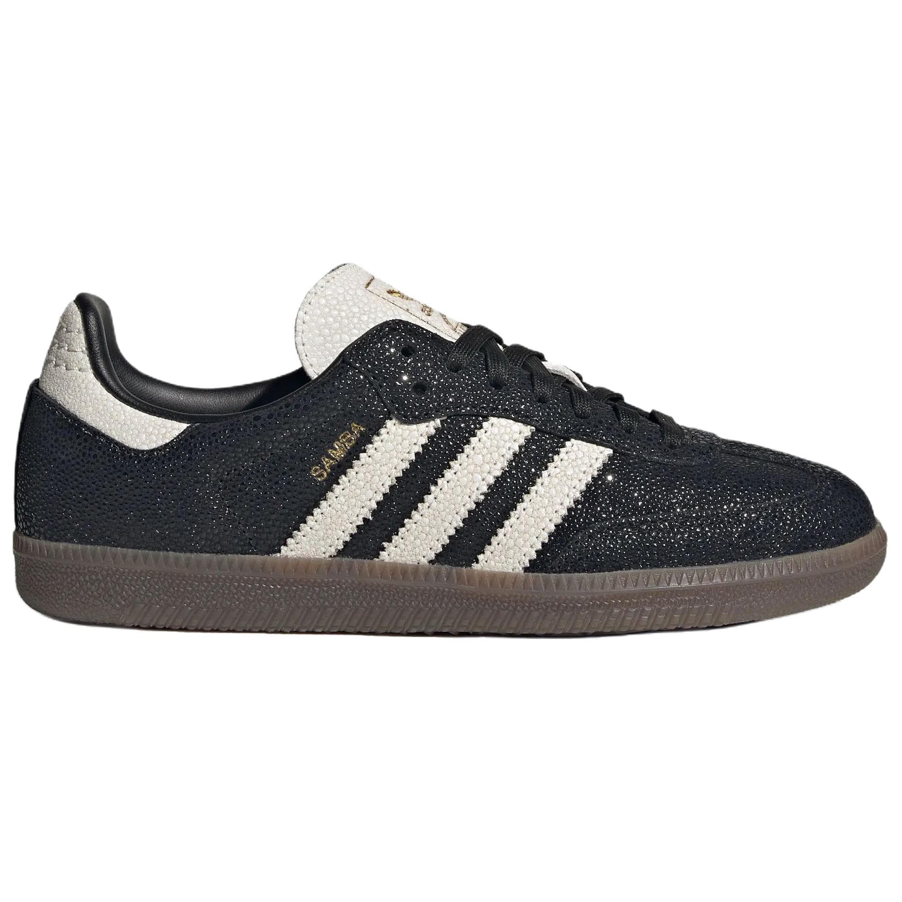 Кроссовки Adidas Originals Samba OG Кеды немецкой армии (GAT) Черный Белый Смола Желтый Женские - изображение 2