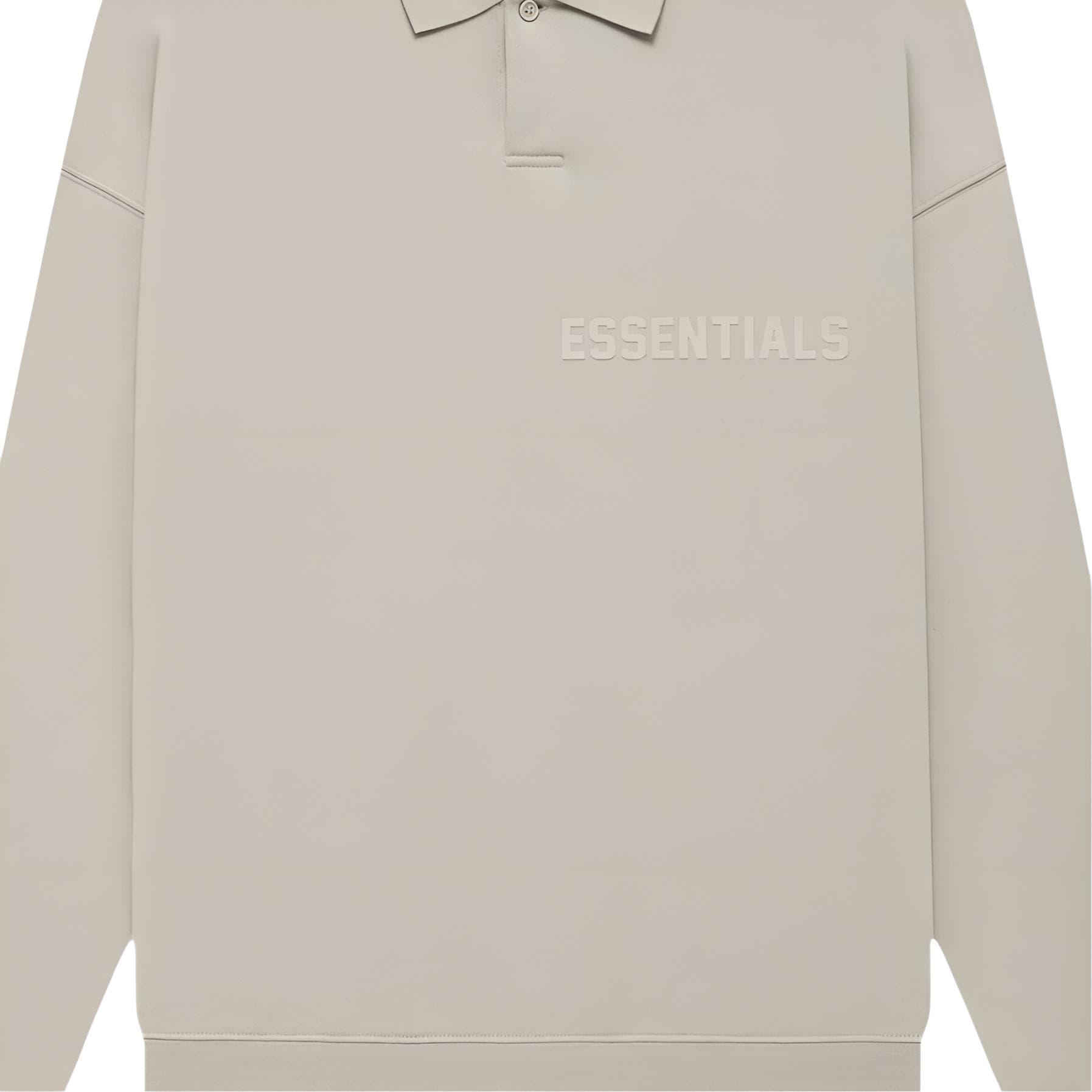 Поло Fear of God Essentials FW22 LS Polo Smoke Polo - изображение 3