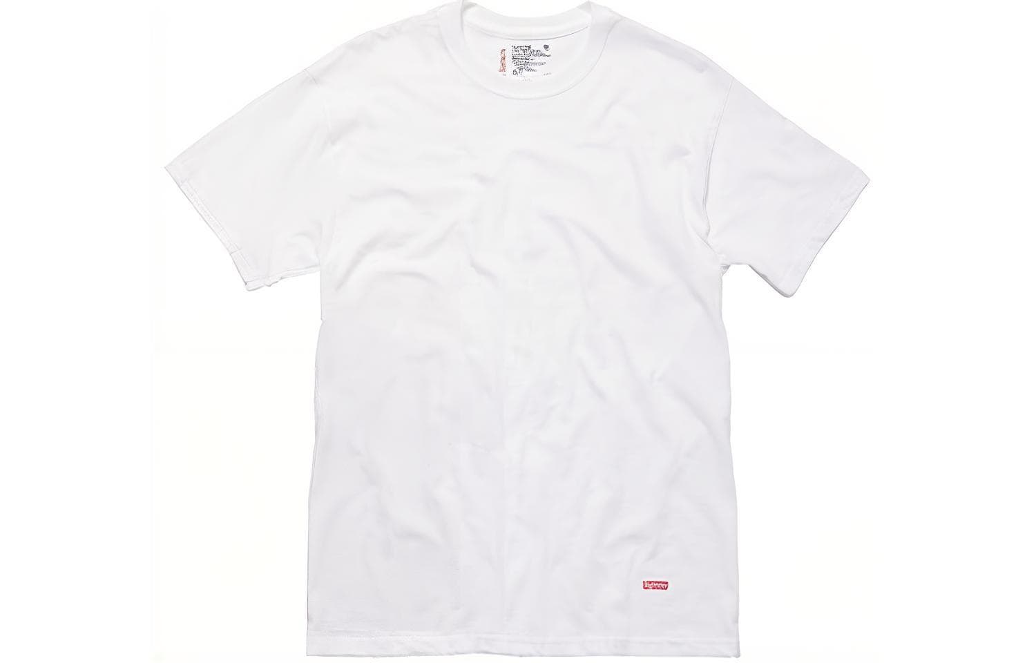 Футболка Supreme Hanes Tagless Tees White - изображение 2