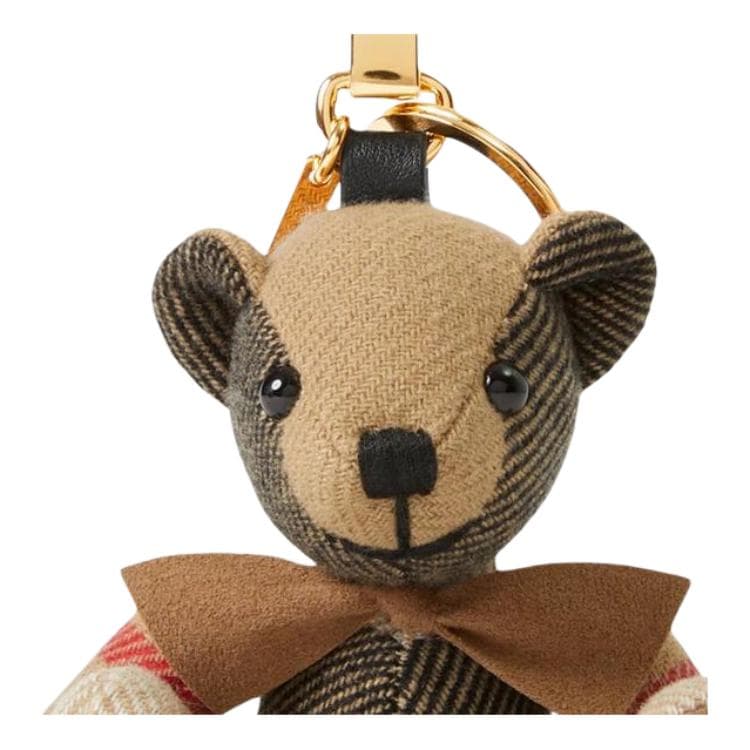 Кулон Burberry Плюшевая сумка с круглым узором аксессуар унисекс архивный бежевый - изображение 5