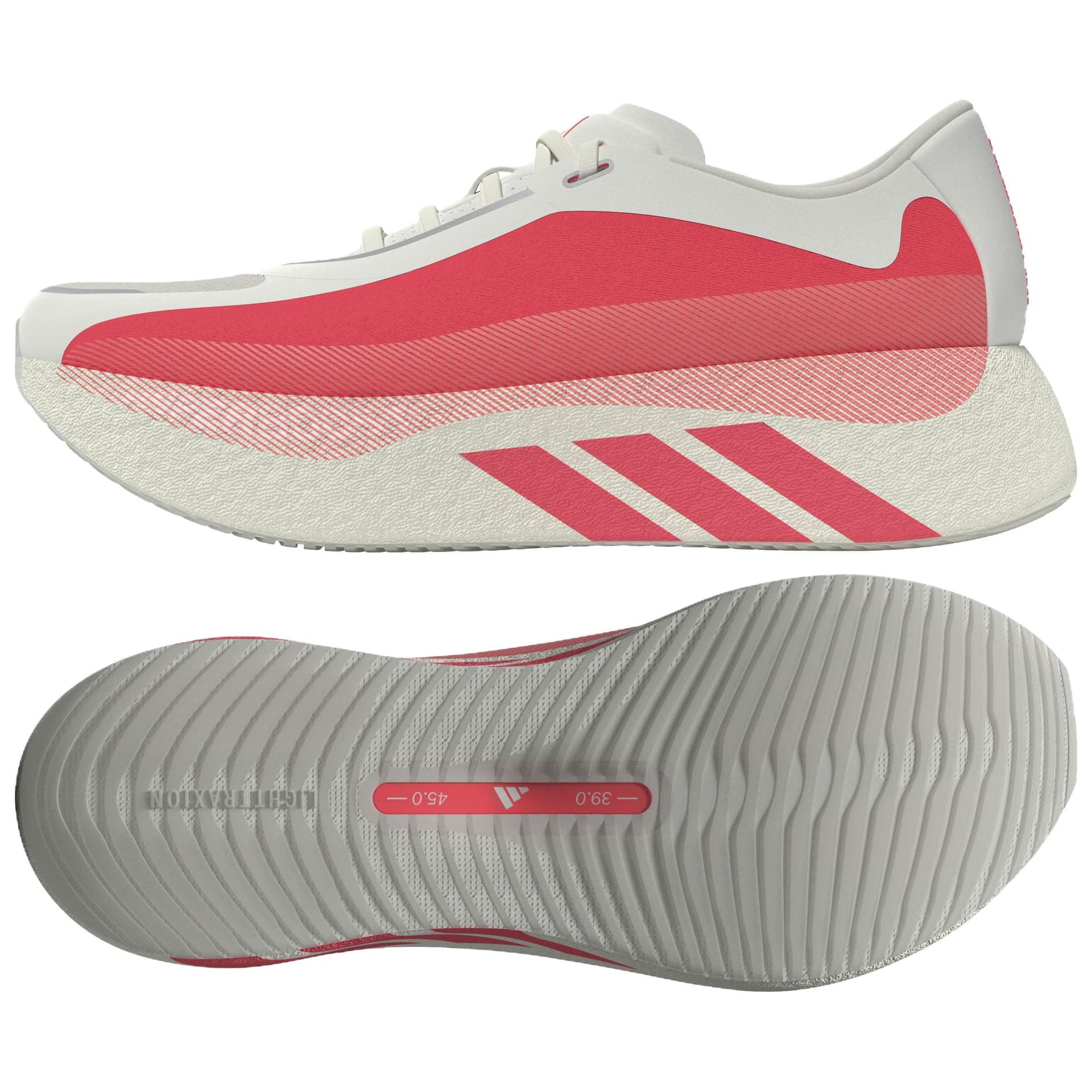 Кроссовки для бега Adidas Hyperboost Edge Беговые кроссовки Low Топ Розово-белый Женские - изображение 5