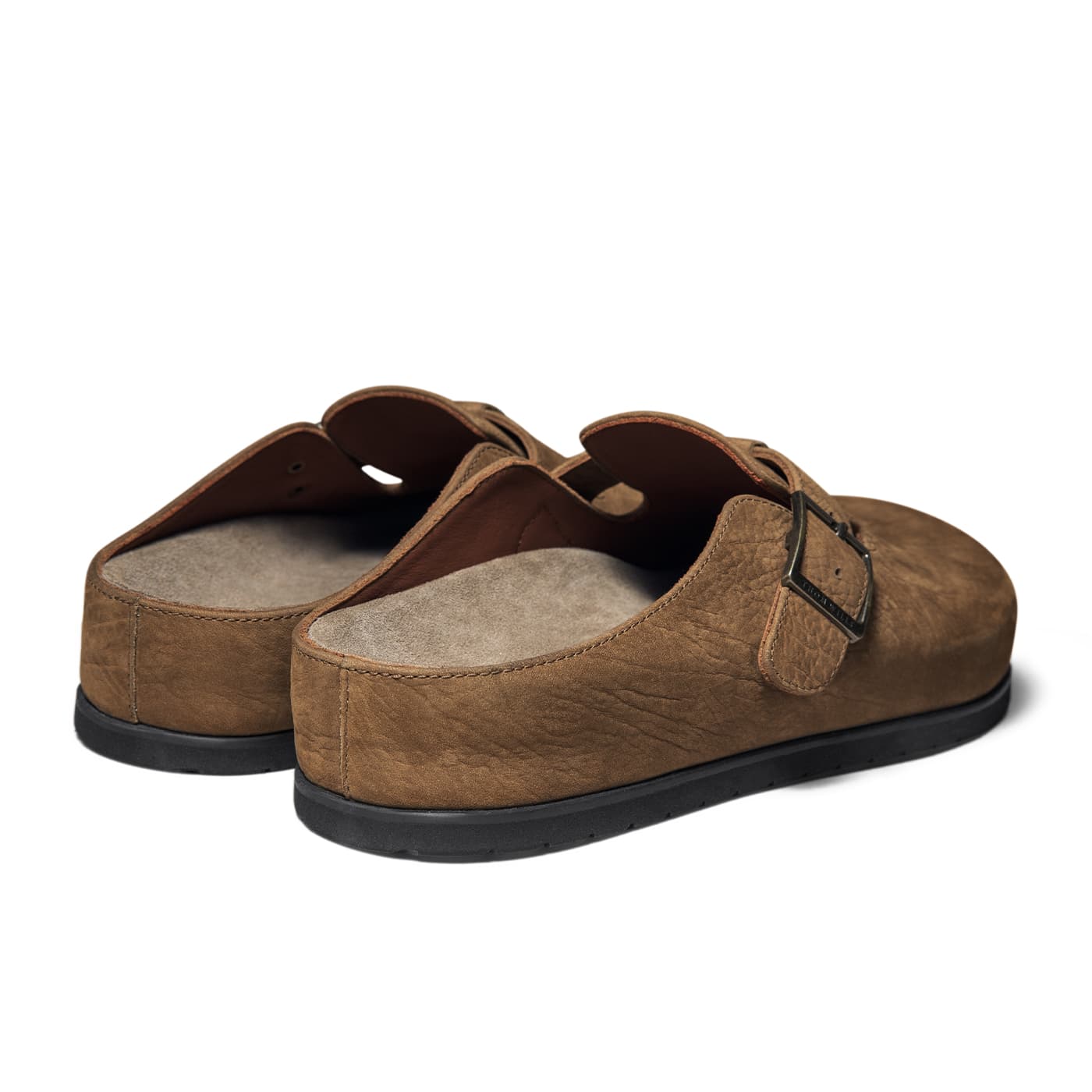 Сандалии THOM WILLS Closed Slippers Brown F151 Men's - изображение 4