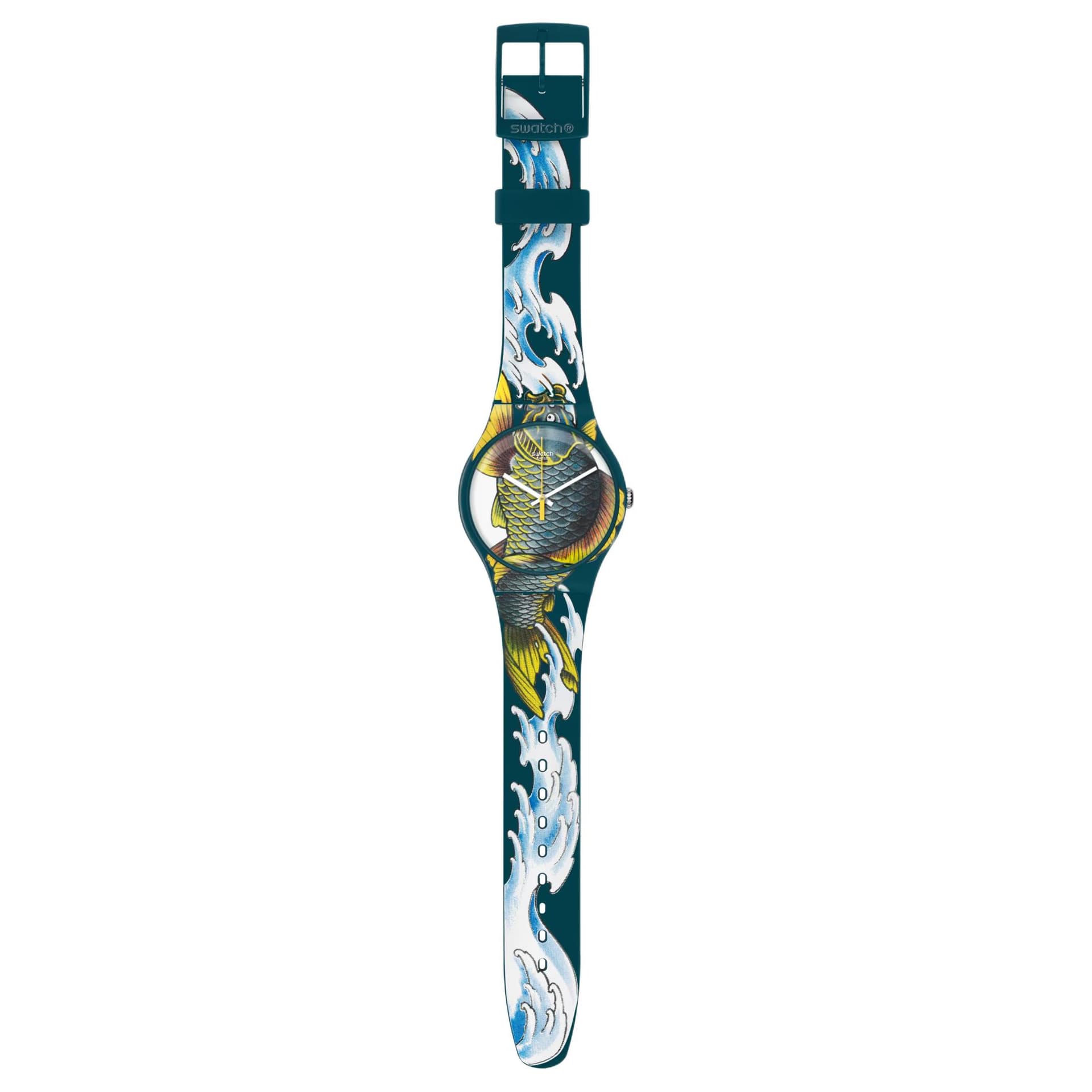 Часы Swatch Quartz Механизм Унисекс Часы 41 мм Многоцветные - изображение 1