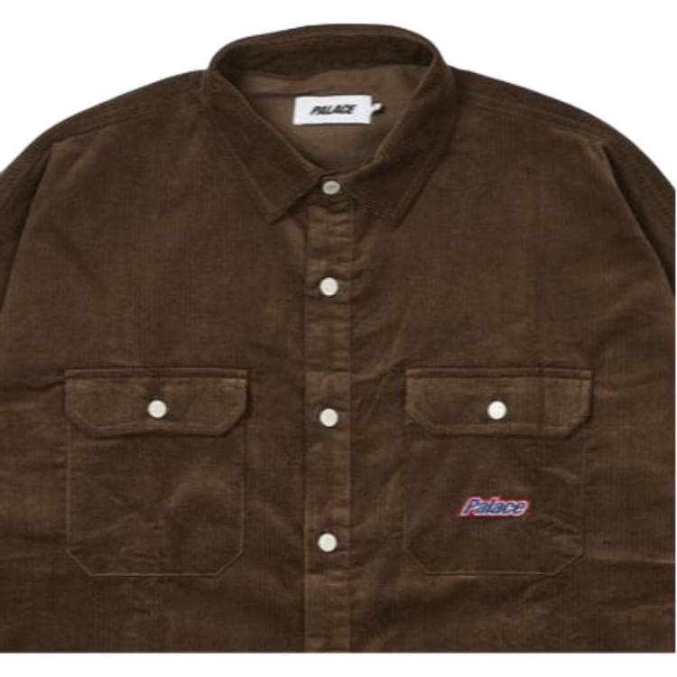 Рубашка PALACE FW23 DROP SHOULDER CORD SHIRT - изображение 4