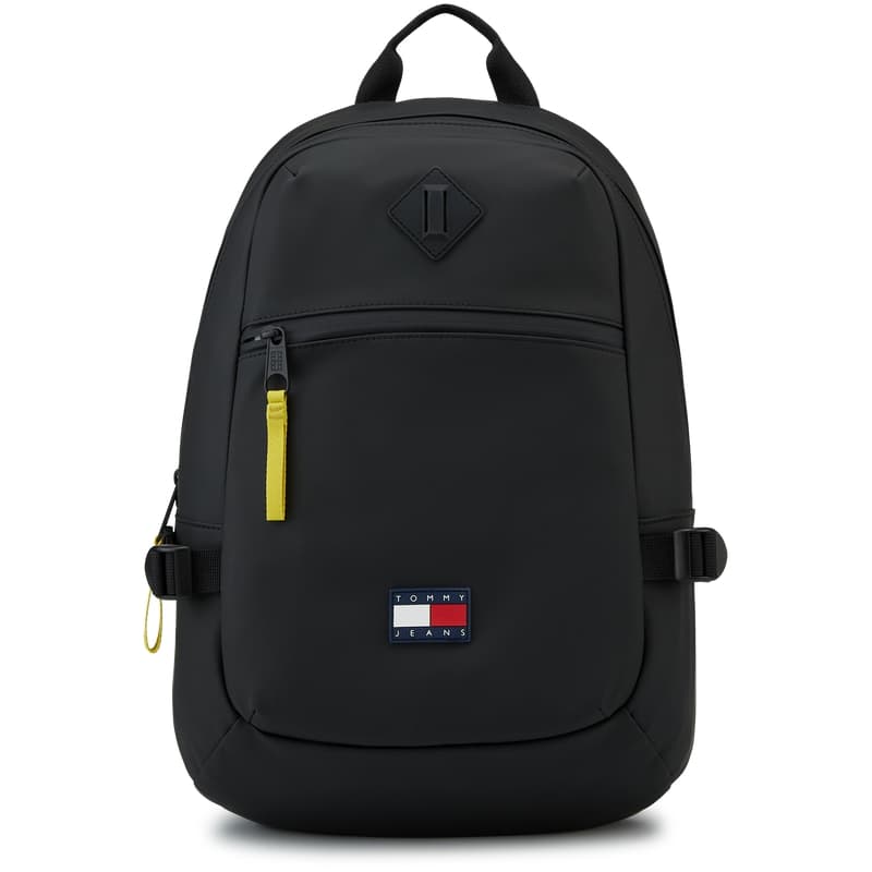 Рюкзак Tommy Hilfiger Рюкзак из искусственной кожи мужской черный - изображение 1