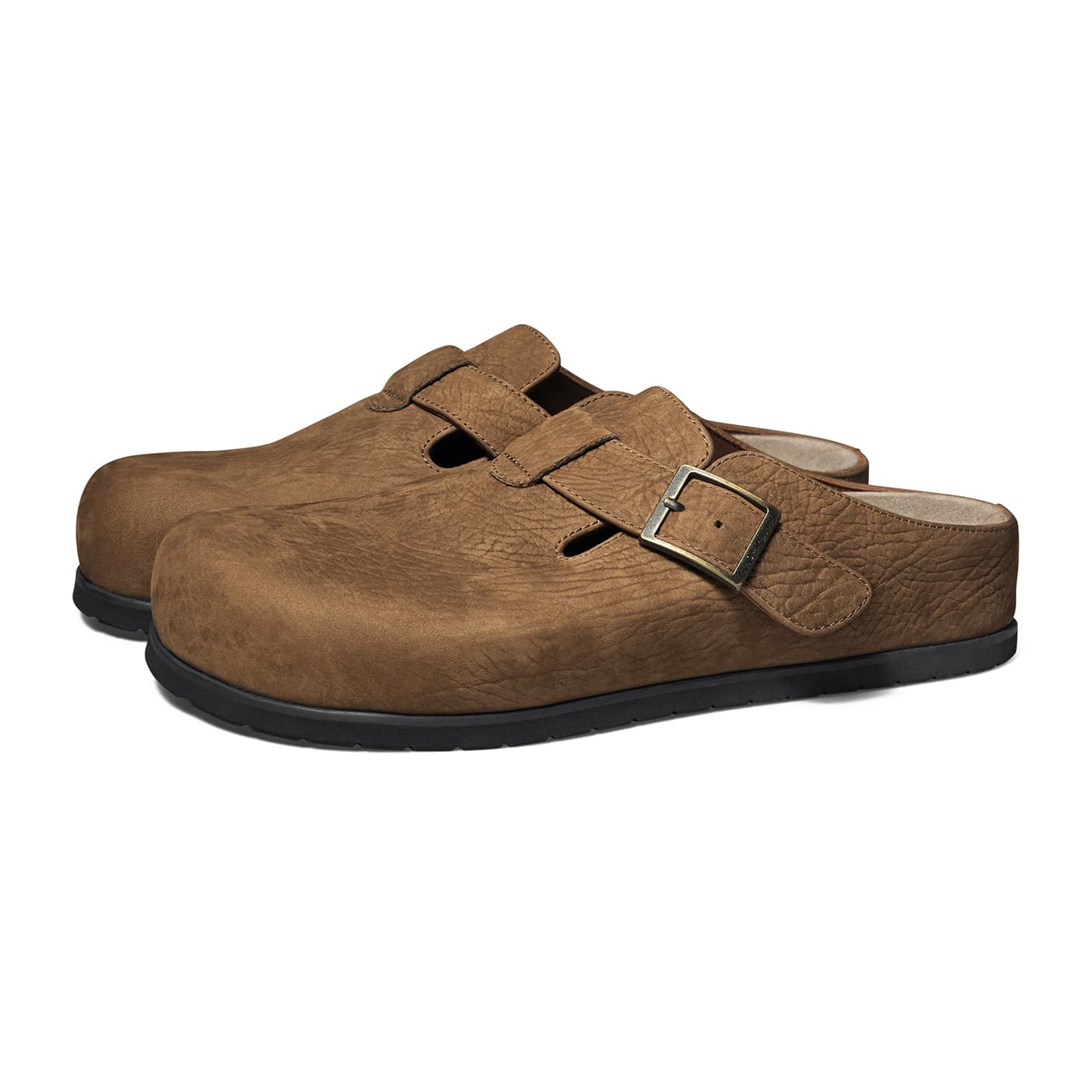 Сандалии THOM WILLS Closed Slippers Brown F151 Men's - изображение 2