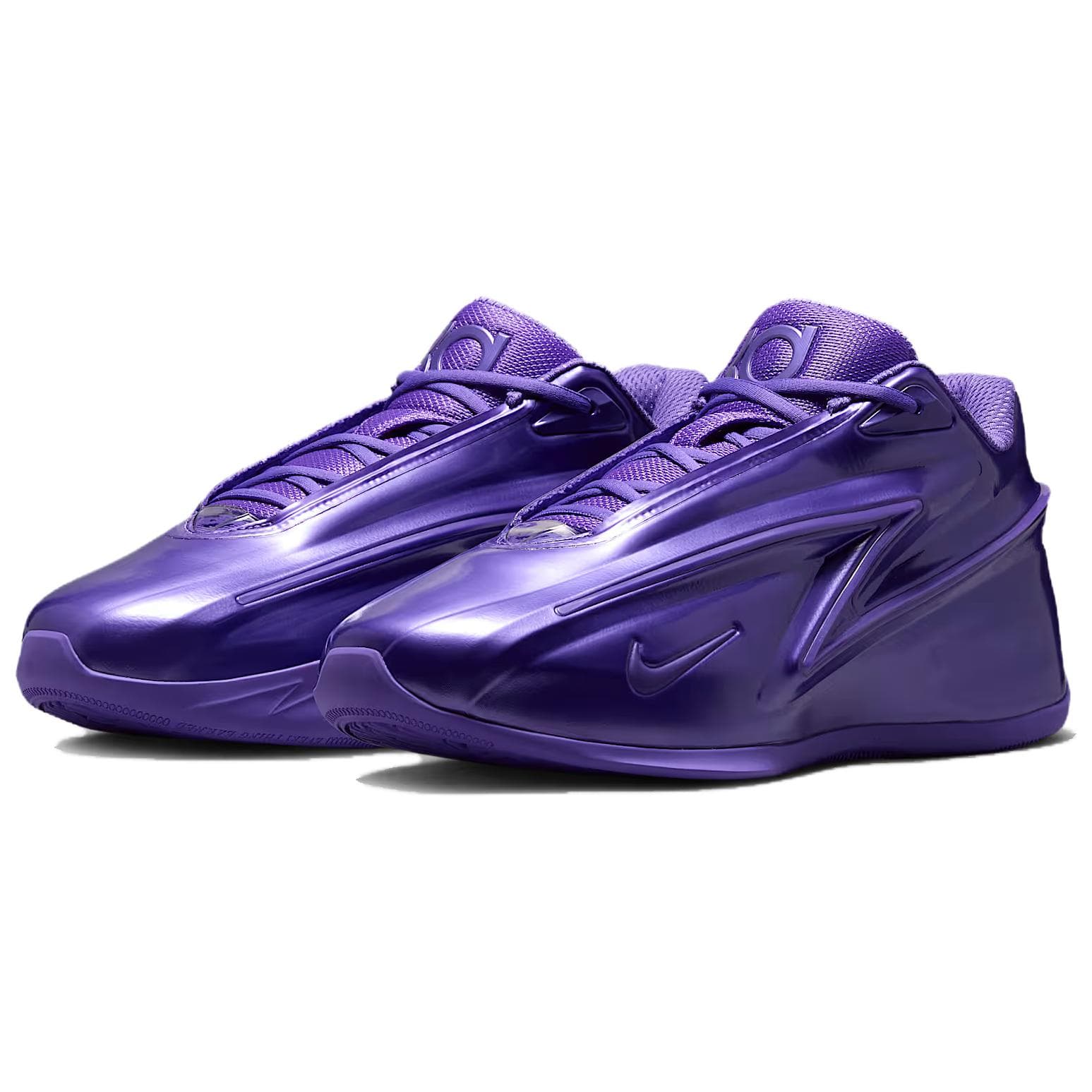 Кроссовки для баскетбола NIKE KD 19 Баскетбольные кроссовки Low Топ Фиолетовый Мужской - изображение 3