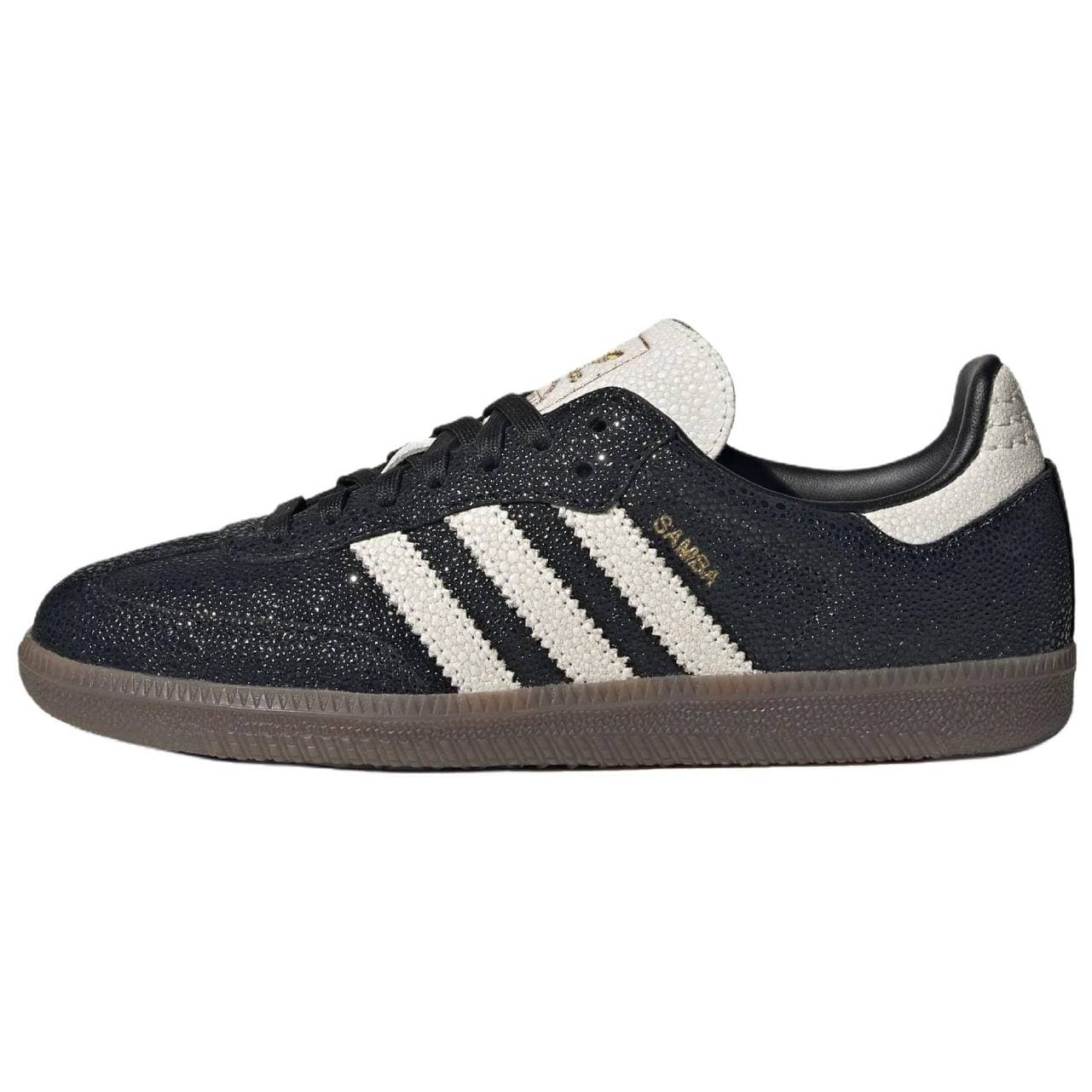 Кроссовки Adidas Originals Samba OG Кеды немецкой армии (GAT) Черный Белый Смола Желтый Женские - изображение 1