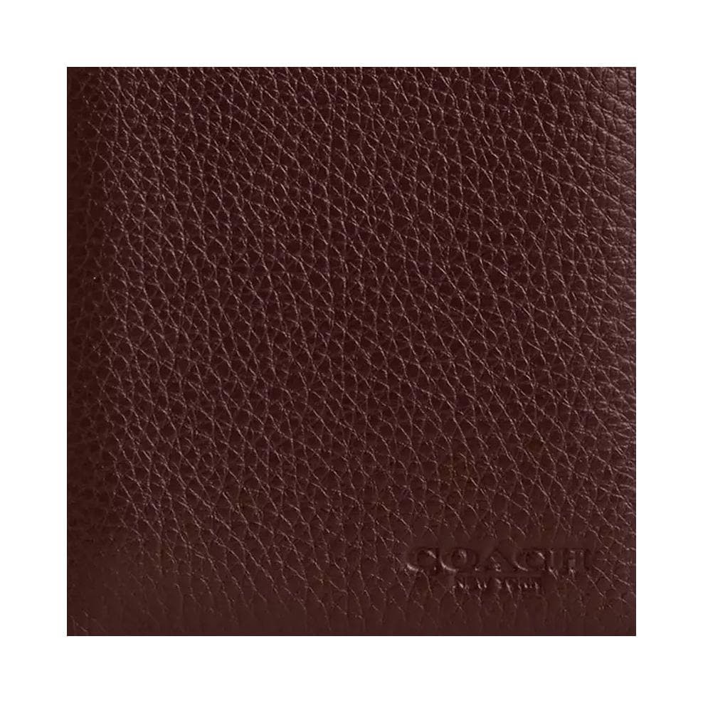 Обложка для паспорта Coach Card Case Кожа Обложки для паспорта Мужской Клен - изображение 3
