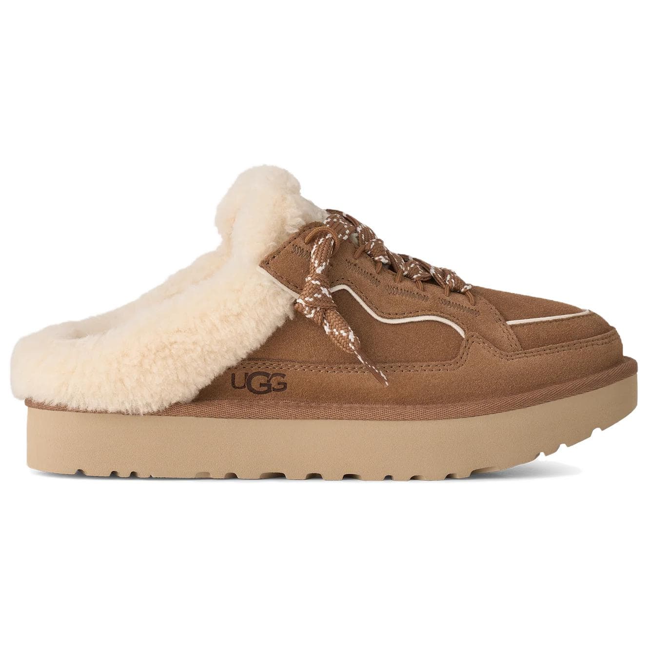 Сандалии UGG Lowmel Закрытые тапочки Коричневый Женские - изображение 2