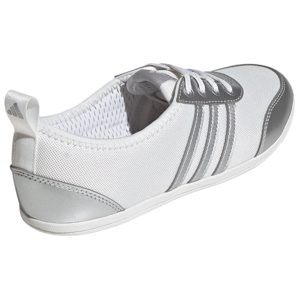Кроссовки Adidas Diona Ballet Повседневная обувь Низкий Топ Кристальный Белый Металлический Серебристый Женский - изображение 5