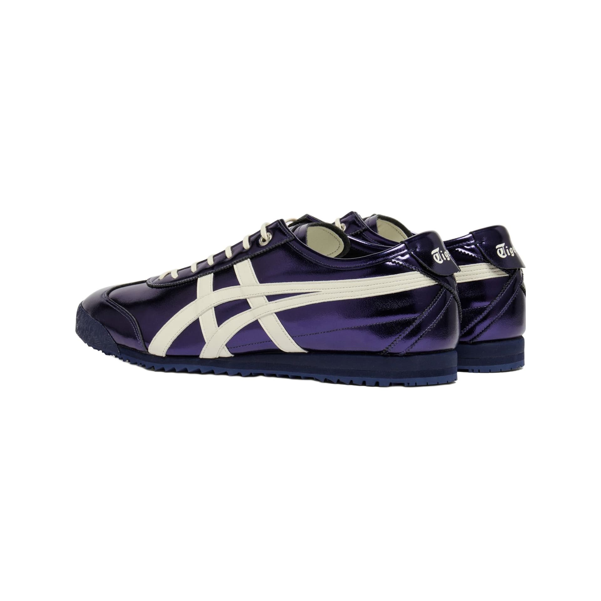 Кроссовки Onitsuka Tiger MEXICO 66 SD Коровья кожа Низкий топ Повседневная обувь Унисекс Синий Фиолетовый - изображение 4