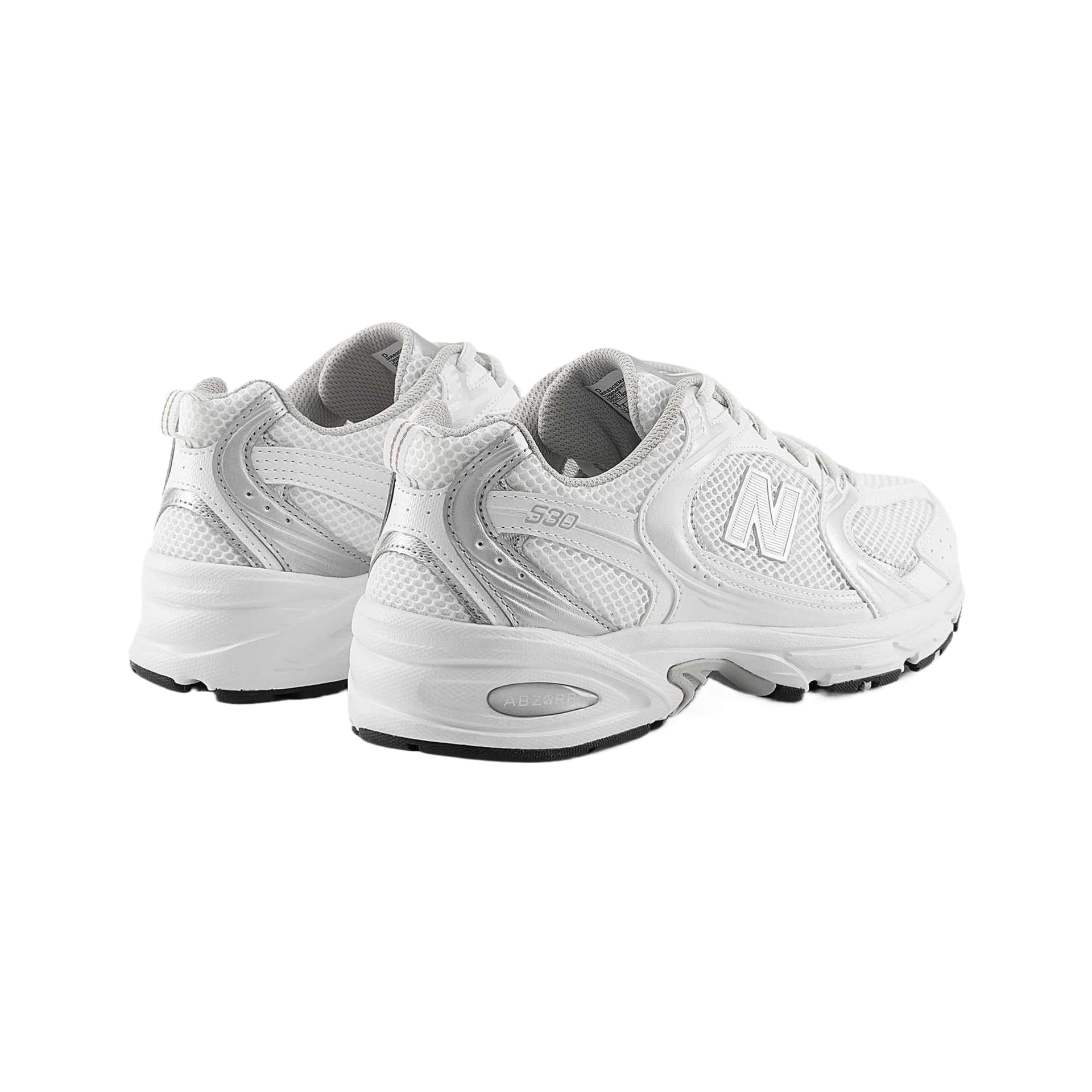 Кроссовки New Balance NB 530 Повседневная обувь Низкий Топ Белый Унисекс - изображение 4