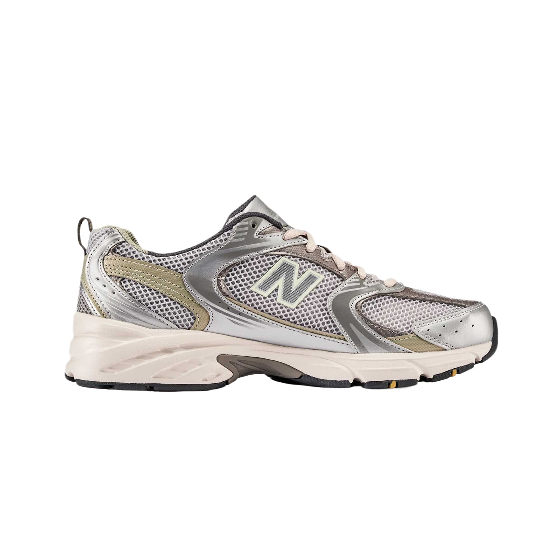 Кроссовки New Balance NB 530 Повседневная обувь Низкий топ Светло-серый Унисекс - изображение 2