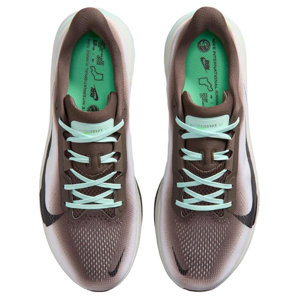 Кроссовки для бега NIKE Pegasus 42 Беговые кроссовки Низкий Топ Железный Камень SEA Стекло Арктический Зеленый Черный Мужской - изображение 3