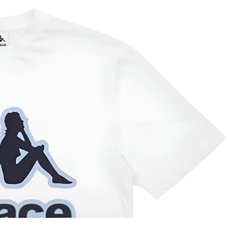 Футболка PALACE x Kappa FW21 T-shirt White LogoT - изображение 4