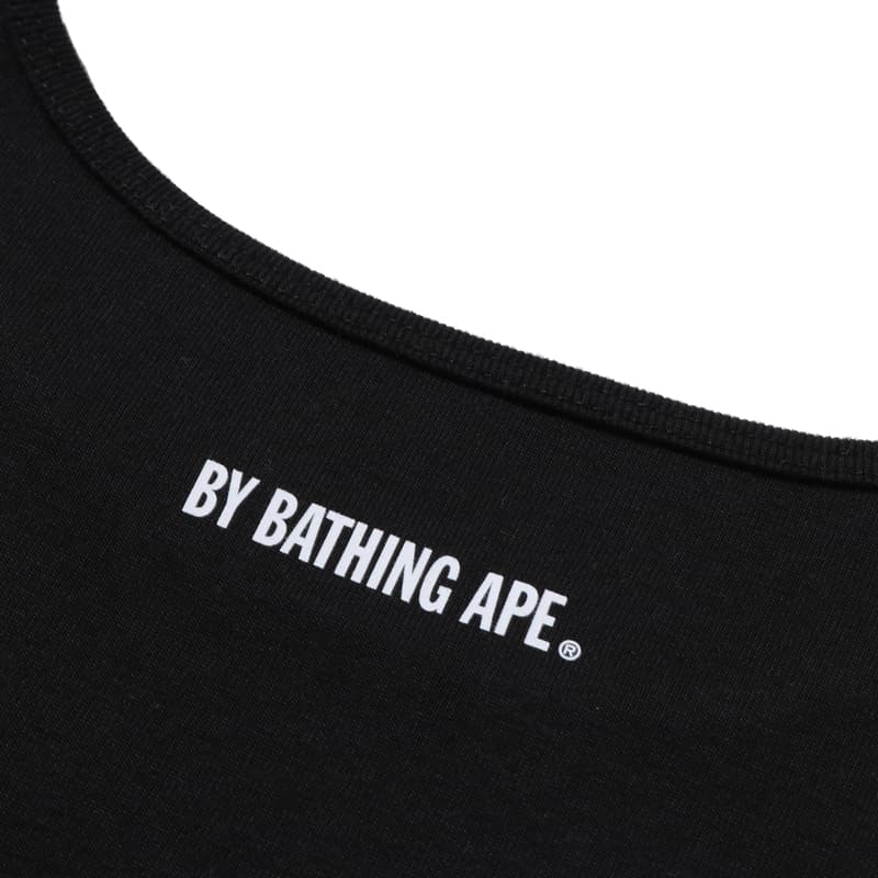 A BATHING APE Черные Женские Платья без Рукавов - изображение 3
