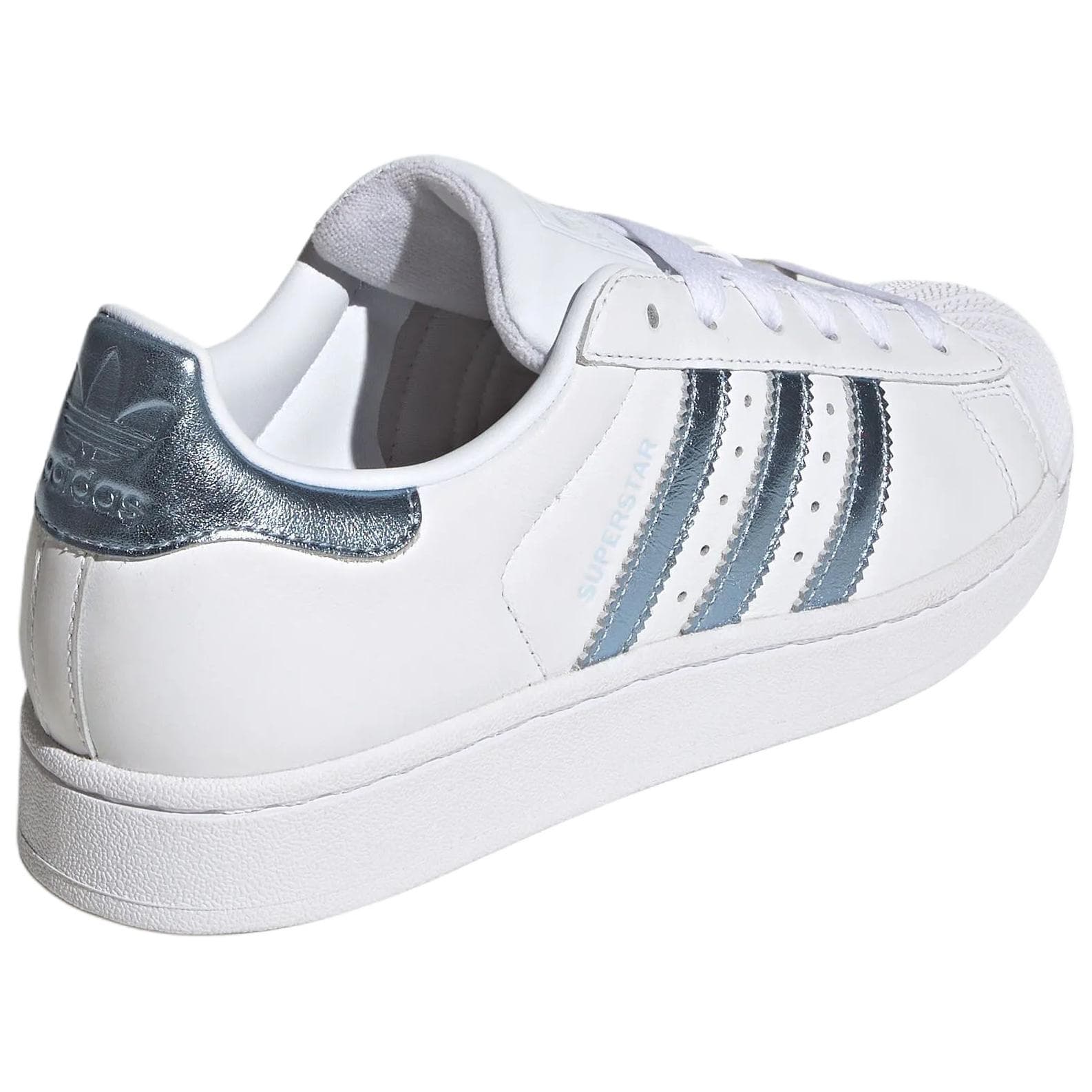 Кроссовки Adidas Originals Superstar 2 Skate Shoes White Crystal Blue Women's - изображение 4