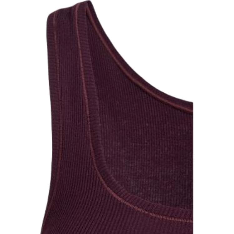 Майка Skims Vinegar Каштановый Женские Майки - изображение 2