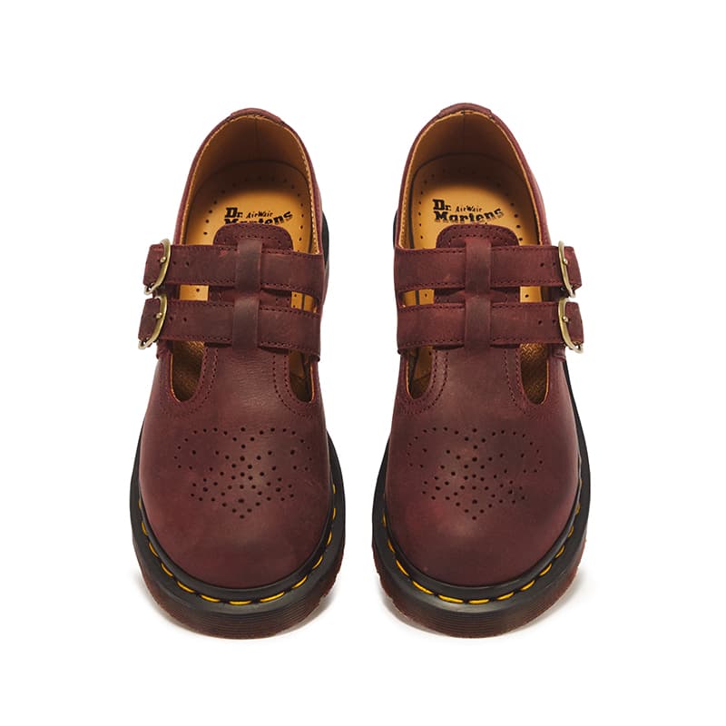 Dr.Martens Mary Jane Shoes Cherry Red Unisex Dr.Martens Mary Jane Shoes Вишнево-красные Унисекс - изображение 5