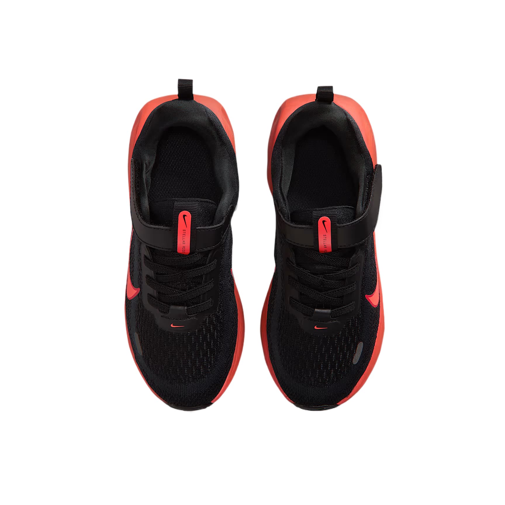 Кроссовки Nike Stellar Ride Детские беговые кроссовки Low Топ Черный Холодный серый Университетский красный Красный Orbit Kids - изображение 4