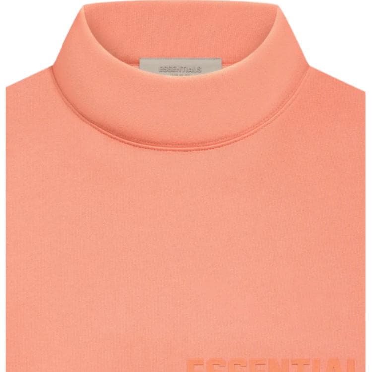 Худи Fear of God Essentials FW22 Essentials Mockneck Coral - изображение 3