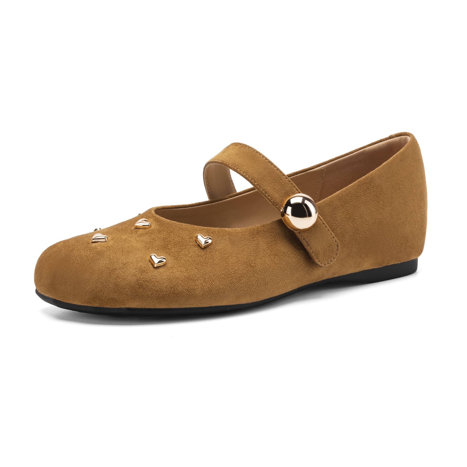 DAPHNE Mary Jane Shoes Camel Women's - изображение 1
