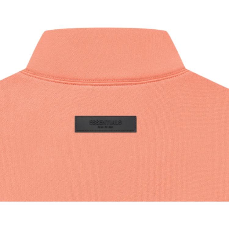 Худи Fear of God Essentials FW22 Essentials Mockneck Coral - изображение 4