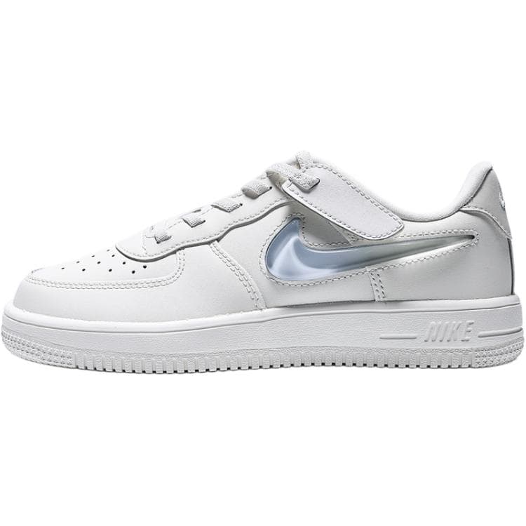 Кроссовки Nike Force 1 Low EasyOn Детская Обувь для Скейтбординга Низкий Топ Белый Kids - изображение 1