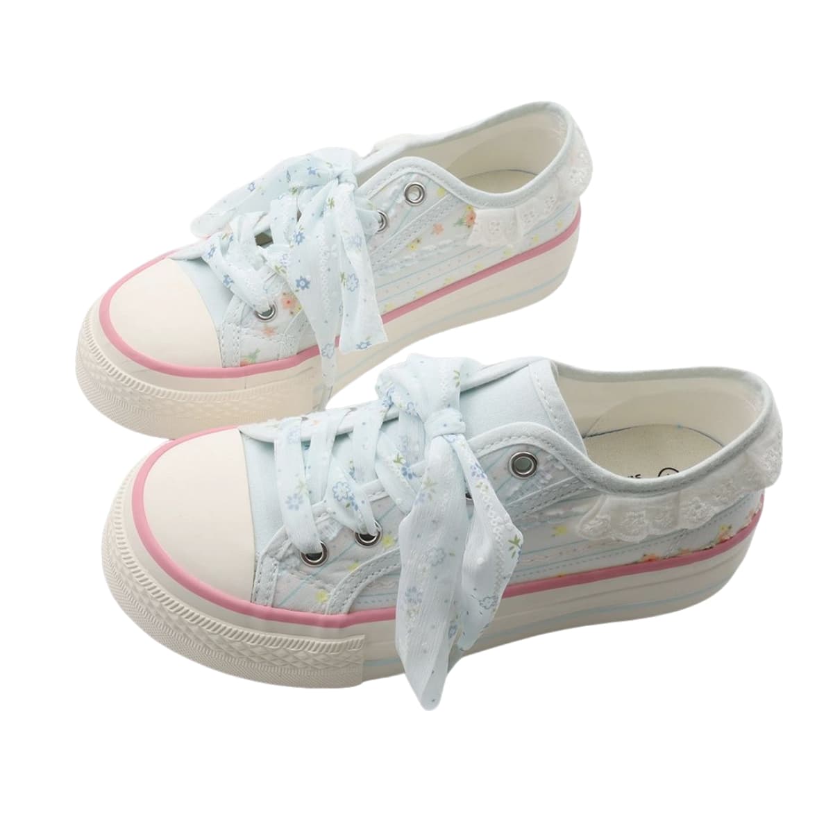 Кеды HUANQIU Canvas Shoes Low Top Women's - изображение 2