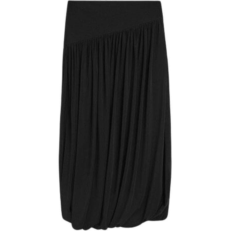 Юбка Massimo Dutti Черные Женские Повседневные Длинные Юбки - изображение 2