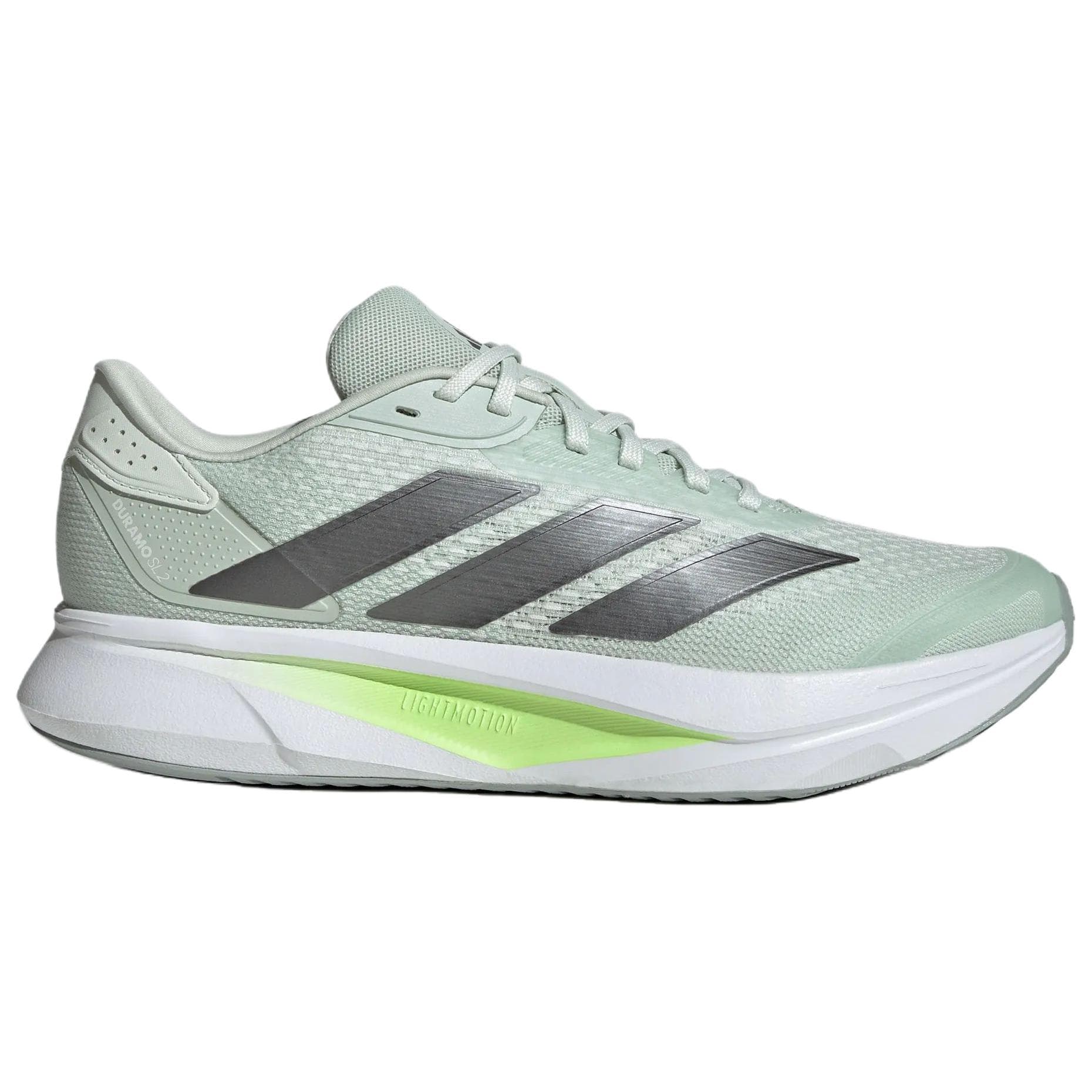 Кроссовки для бега Adidas DURAMO SL 2,0 Беговые кроссовки Низкий Топ Лен Зеленый Кристалл Жадеит Зеленый Унисекс - изображение 2