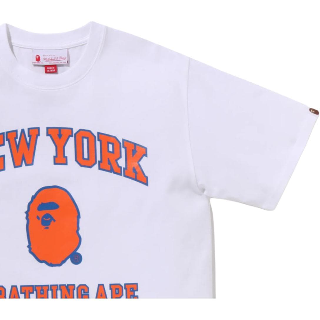 Футболка A BATHING APE Mitchell Ness NBA Мужские T-рубашки - изображение 7