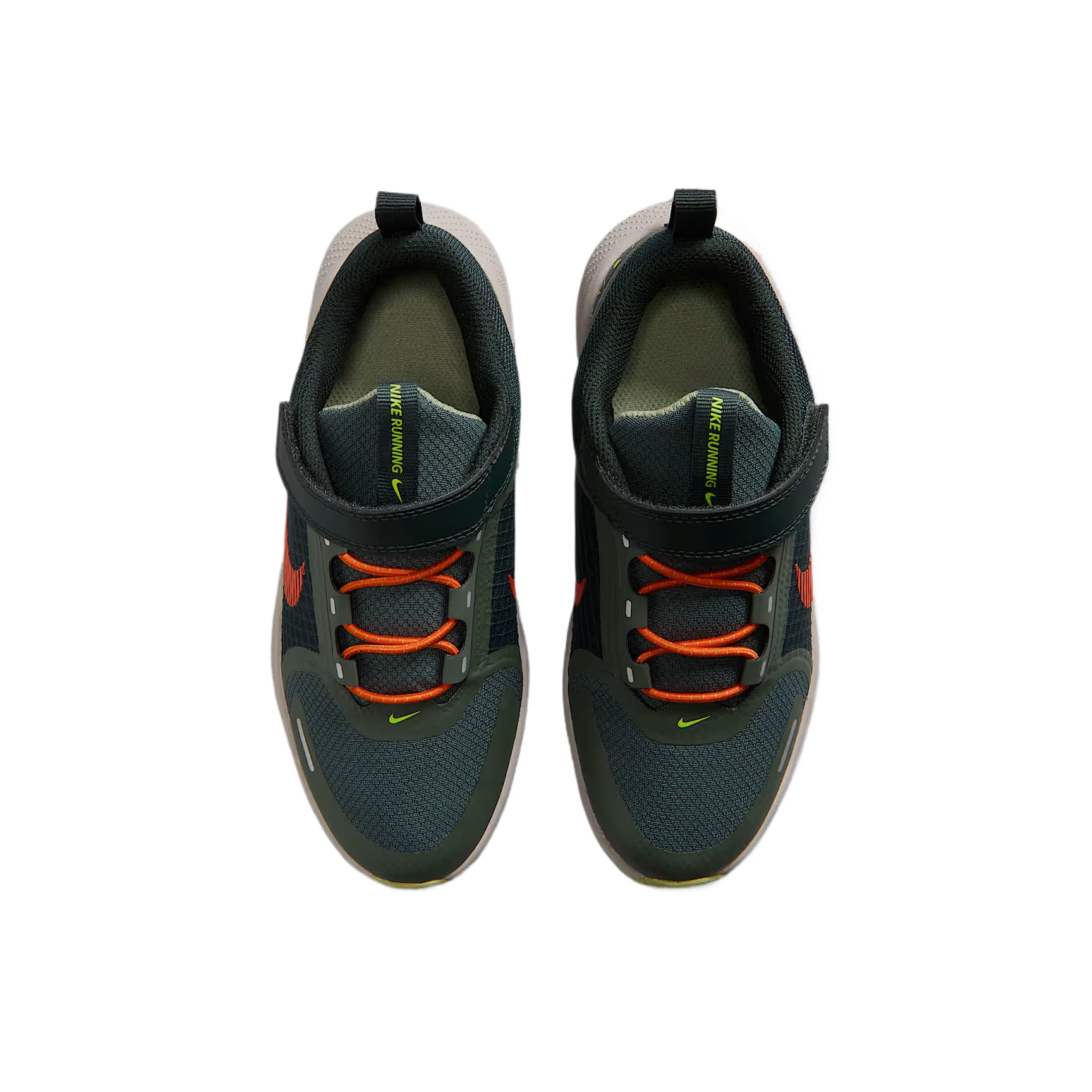 Кроссовки Nike Star Runner Детские беговые кроссовки Low Топ Черная ель Зеленый камуфляж Пыль Оливковый Безопасность Апельсин Kids - изображение 4
