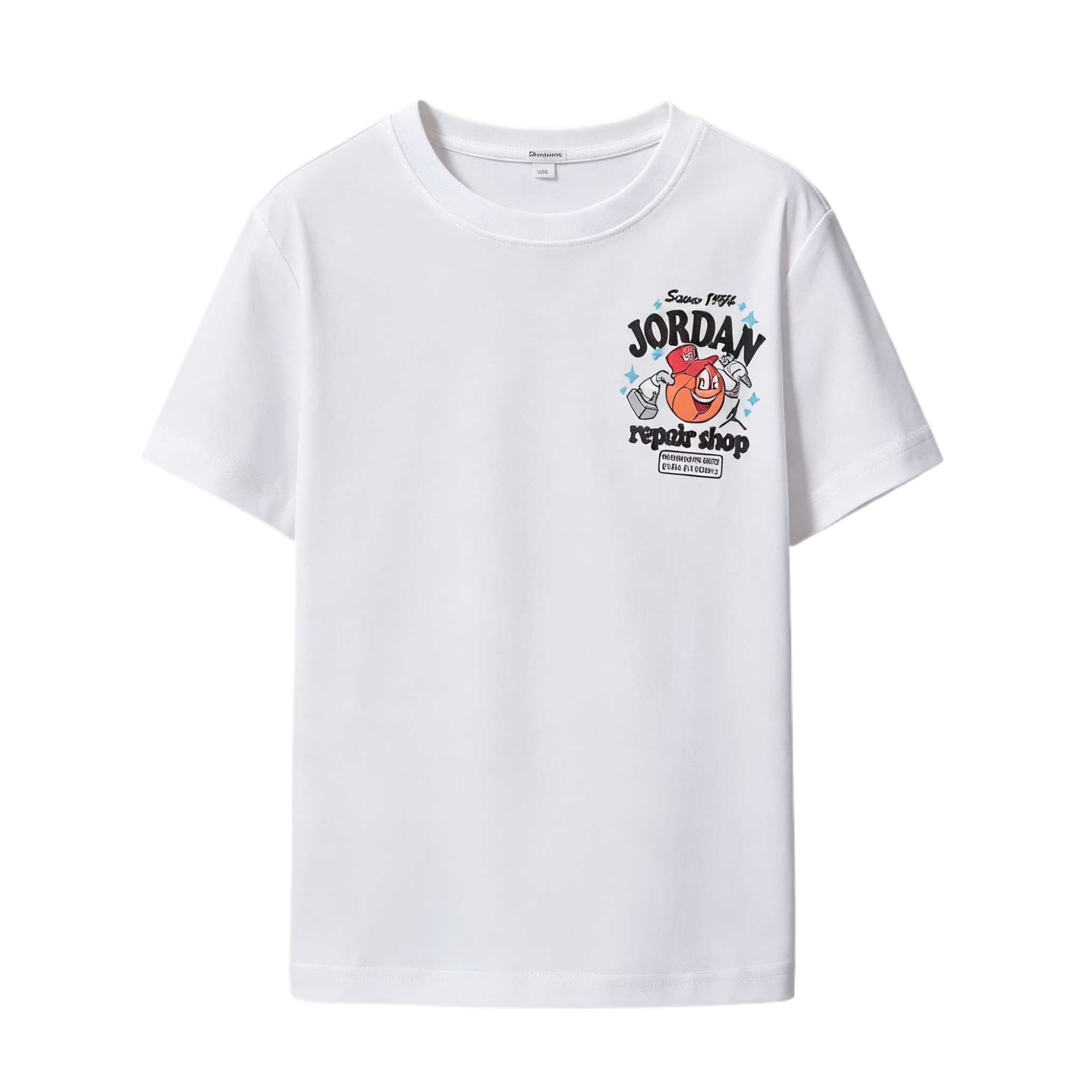 Футболка Джордан Белый Kids T-рубашки - изображение 1