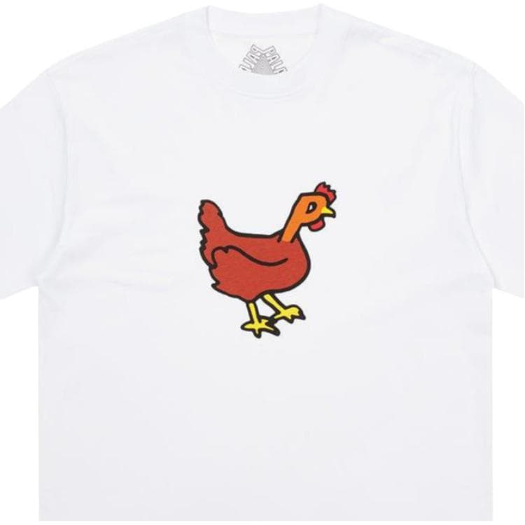 Футболка PALACE SS22 Clucling T-shirt White T - изображение 4