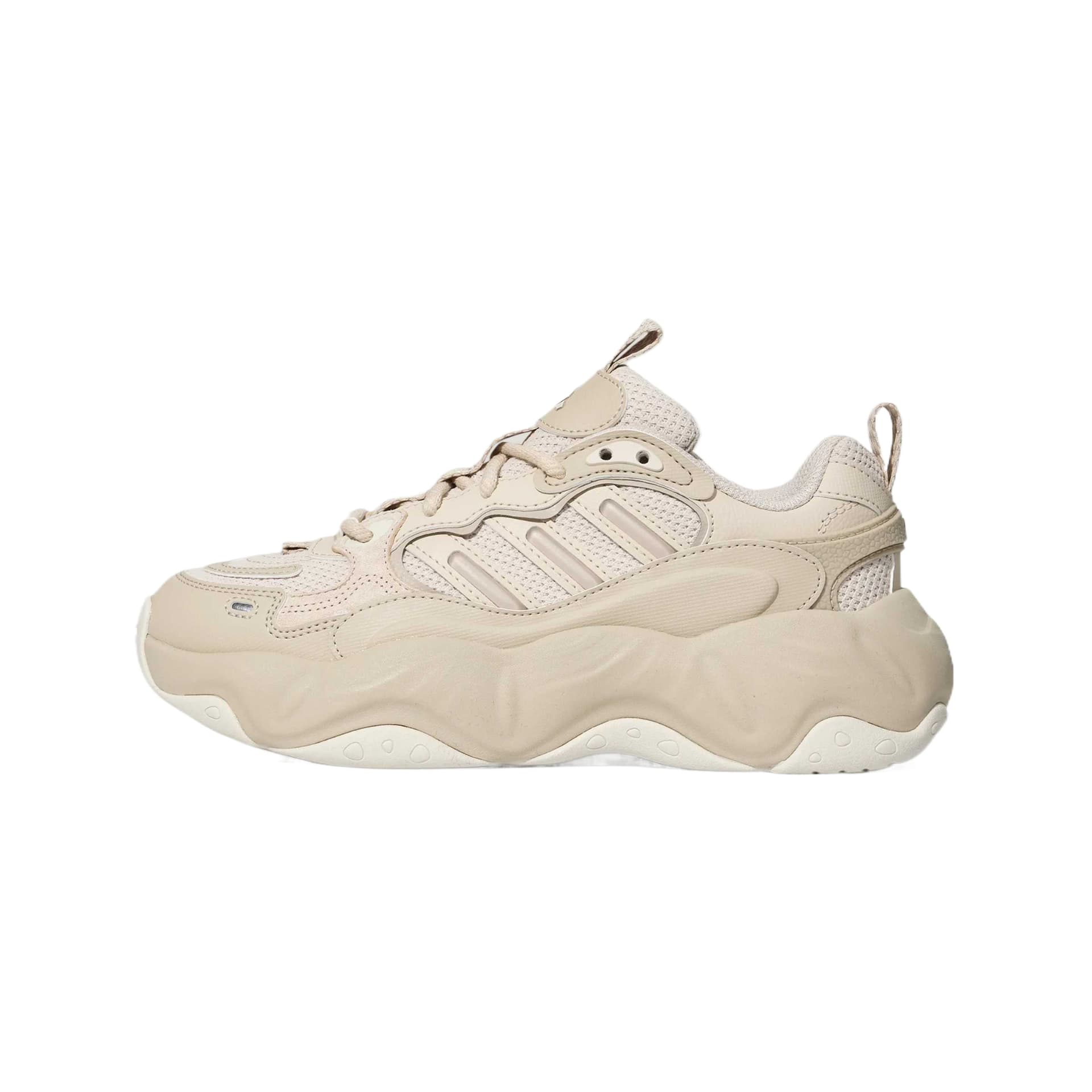 Кроссовки Adidas Vallina массивные кроссовки Low Топ Бокситовый коричневый Хаки коричневый Льняная ткань Кристальный Коричневый Женские - изображение 1