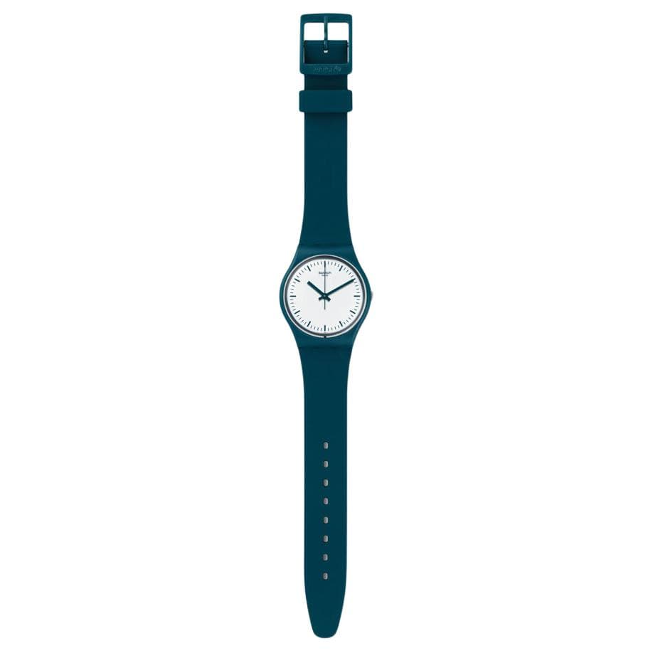 Часы Swatch Quartz Механизм Унисекс Часы 34 мм Белый - изображение 1