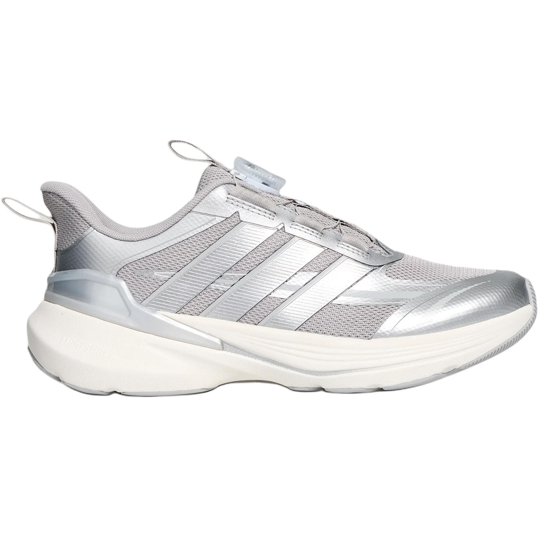 Кроссовки Adidas LIGHTDART Детские беговые кроссовки Low Топ Серебряный Kids - изображение 2