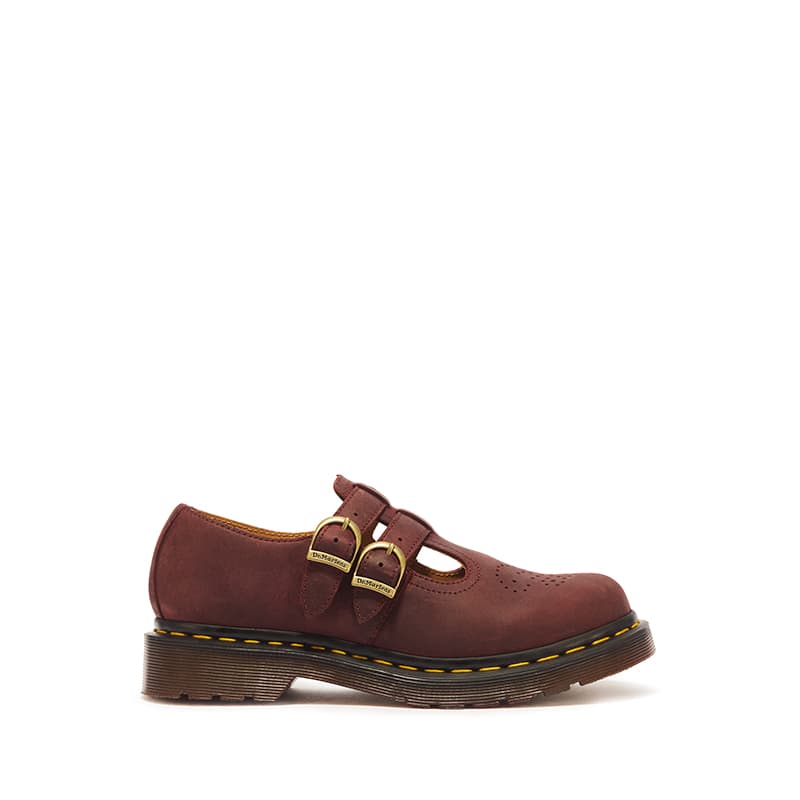 Dr.Martens Mary Jane Shoes Cherry Red Unisex Dr.Martens Mary Jane Shoes Вишнево-красные Унисекс - изображение 2