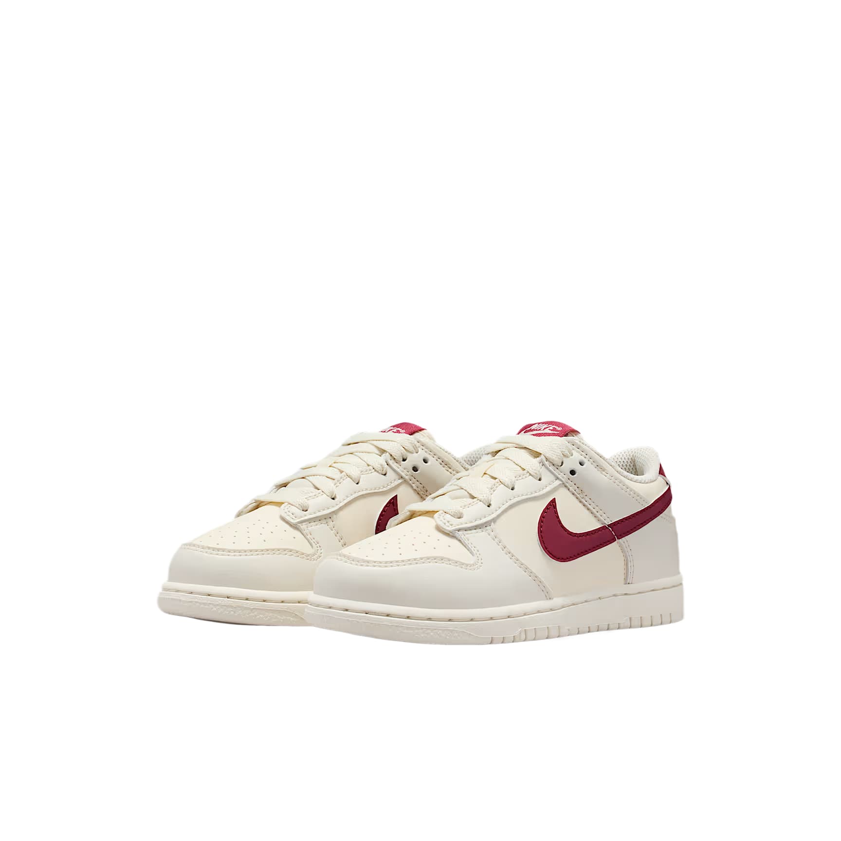 Кроссовки Nike Dunk Детская Скейтбординг Обувь Низкий Топ Жемчужно-Серый Дымчато-Серый Порошок Kids - изображение 3