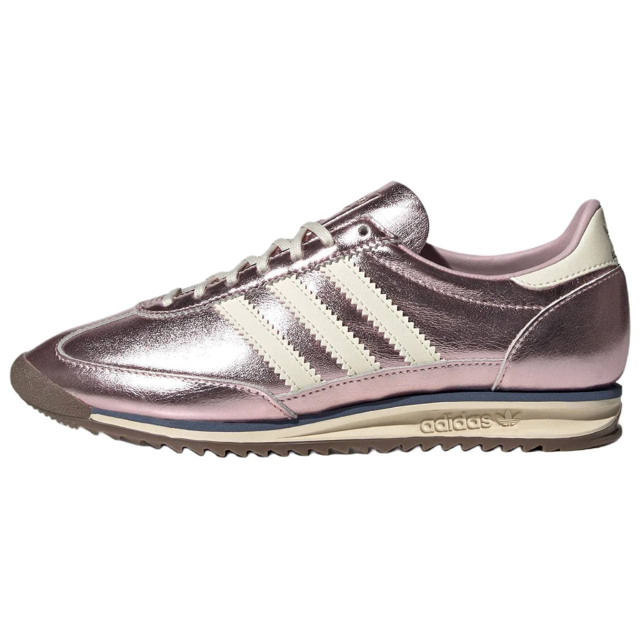 Кроссовки Adidas Originals SL 72 OG Повседневная обувь Низкий Топ Чудесный кварц Сливочный Смола Желтый Женские - изображение 1
