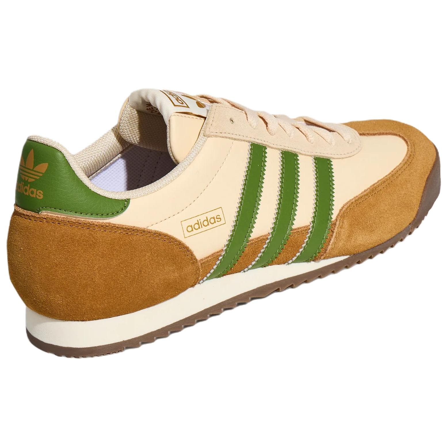 Кроссовки Adidas Originals R71 Повседневная обувь Гравий Пшенично-коричневый Оливково-зеленый Унисекс - изображение 4