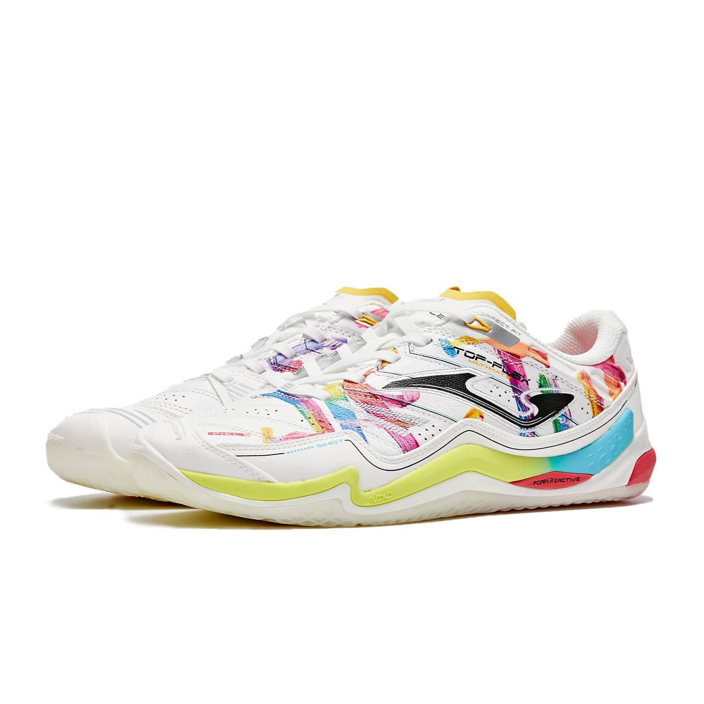 Кроссовки для футбола Joma Топ Flex Футбольные бутсы Низкий Топ Белый Многоцветный Мужской - изображение 3