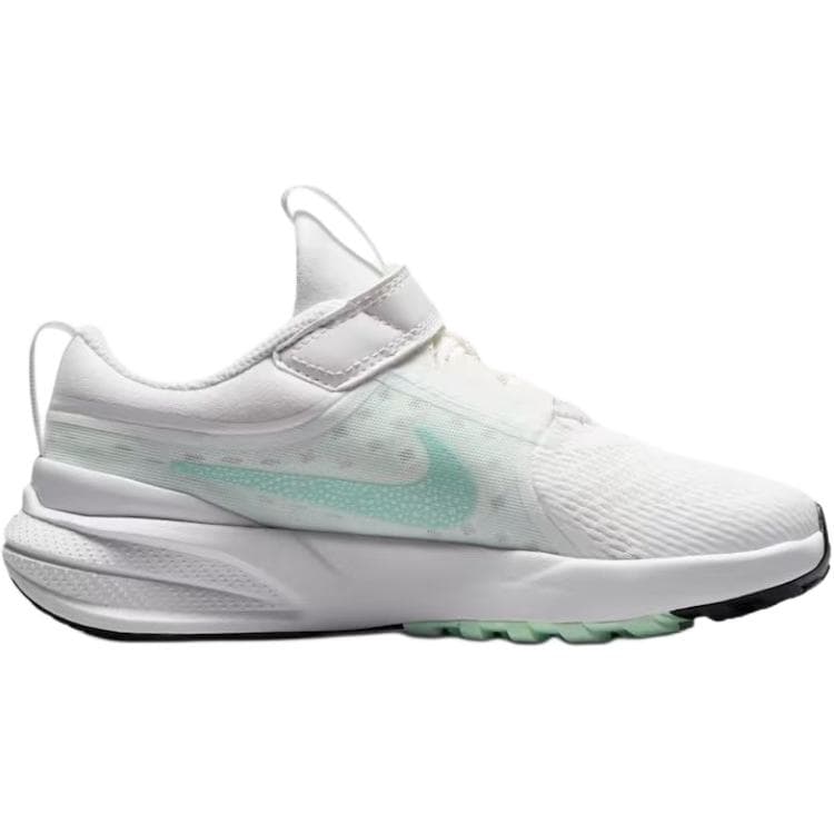 Кроссовки Nike Star Runner 5 Детские беговые кроссовки Low Топ PEAK Белый Черный Светло-зеленый Арктический зеленый Kids - изображение 2